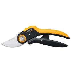 Fiskars Bypass-Schere 'PowerLever', Schwarz/orange