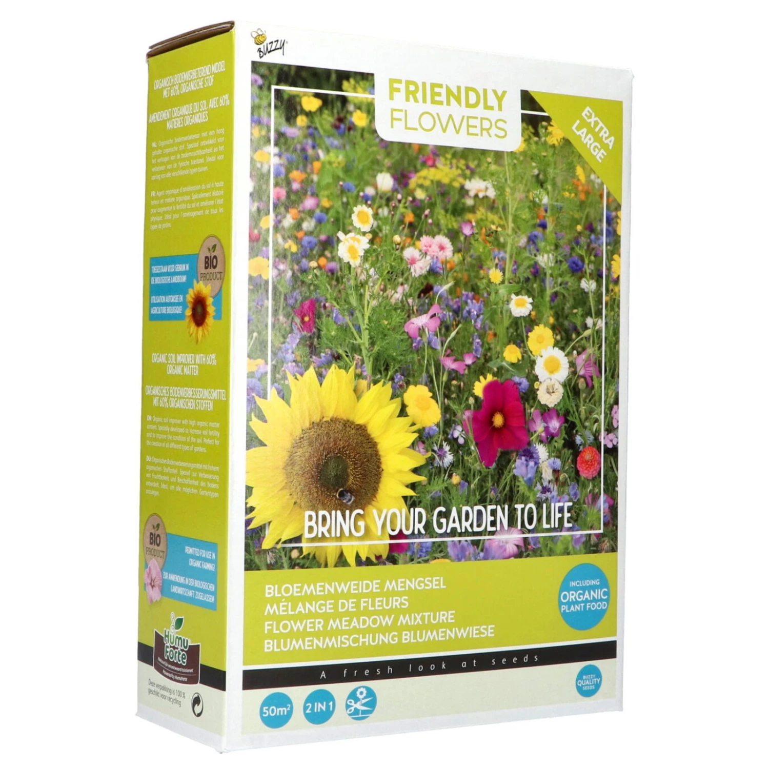 Titelseite -Stihl Pflanzen Verkauf 0710403676 Friendly Flowers Mix XL Blumenwiese fuer 50qm 115588
